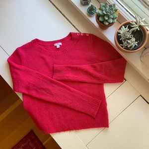 Nordstrom bp Cropped Pink Sweater